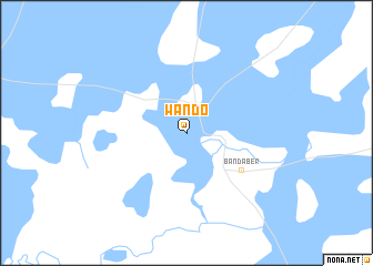 map of Wando