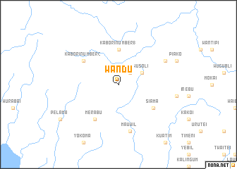 map of Wandu