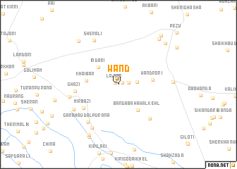 map of Wānd