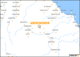 map of Wanesanana