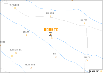 map of Waneta