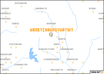 map of Wanetchaung-ywathit