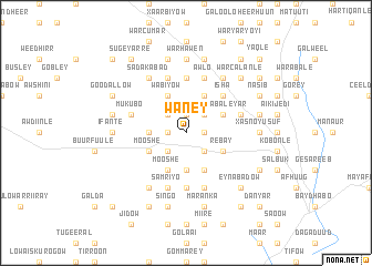 map of Waney