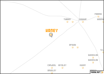 map of Waney
