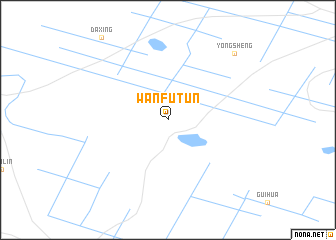 map of Wanfutun