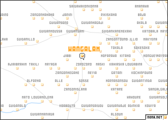 map of Wangalam