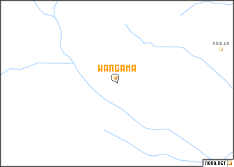 map of Wangama