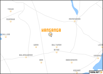 map of Wanganga