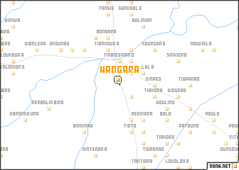 map of Wangara