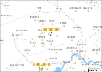 map of Wangara