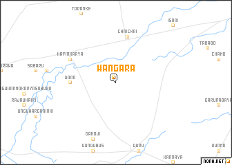 map of Wangara