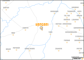 map of Wangari