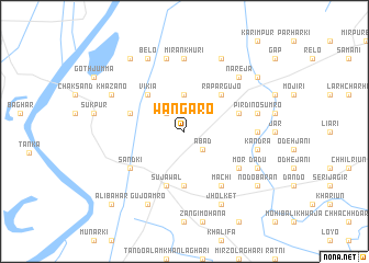 map of Wangaro