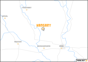 map of Wangary