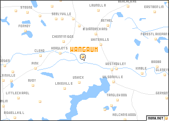 map of Wangaum