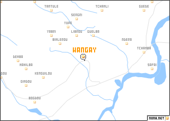 map of Wangay