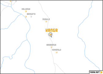 map of Wanga