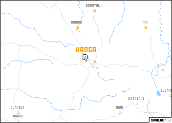 map of Wanga