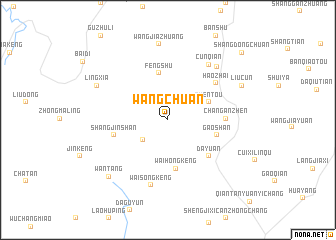 map of Wangchuan