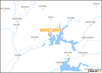 map of Wangcunpo