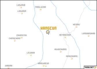 map of Wangcun