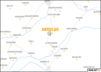 map of Wangcun