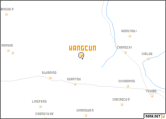 map of Wangcun