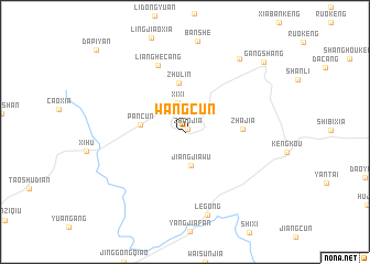 map of Wangcun