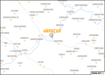 map of Wangcun