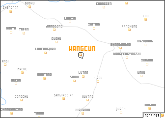 map of Wangcun