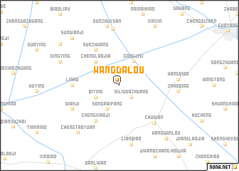 map of Wangdalou