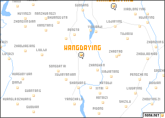 map of Wangdaying