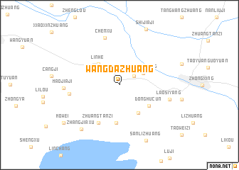 map of Wangdazhuang