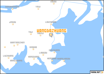 map of Wangdazhuang