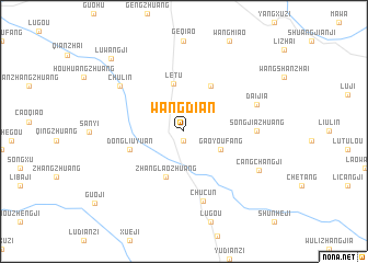 map of Wangdian
