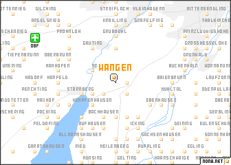 map of Wangen