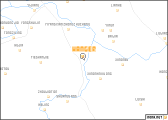 map of Wang\