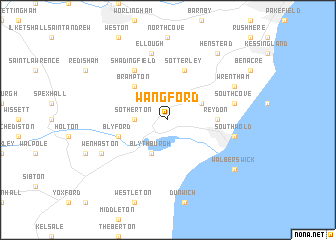 map of Wangford