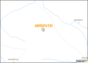 map of Wangfutai