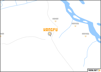 map of Wangfu