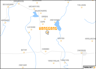 map of Wanggang