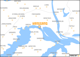 map of Wanggang