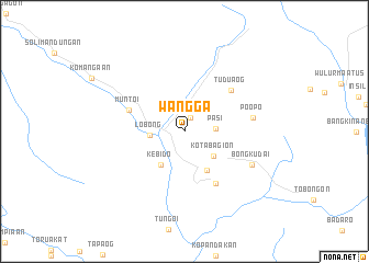 map of Wangga