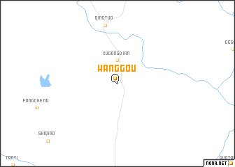 map of Wanggou