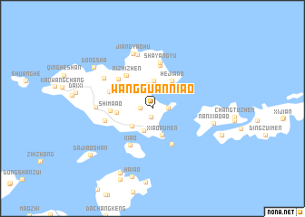 map of Wangguanniʼao