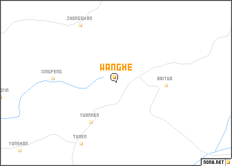 map of Wanghe