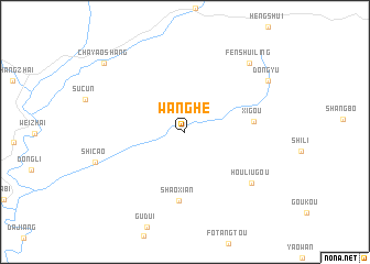 map of Wanghe