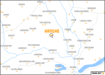 map of Wanghe