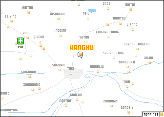 map of Wanghu