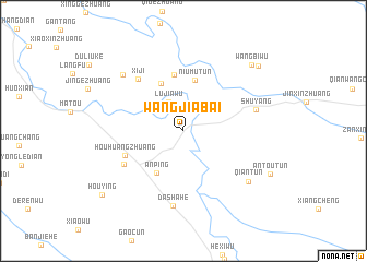 map of Wangjiabai